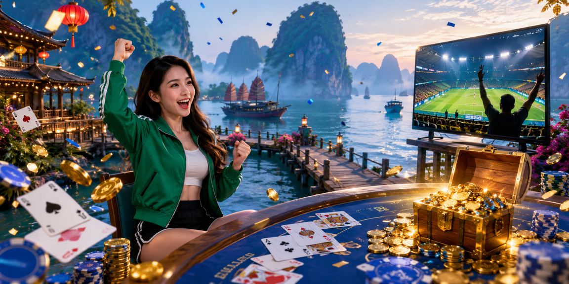 Lễ hội trò chơi bài tại vịnh Hạ Long – không khí giải trí sôi động đặc trưng Việt Nam