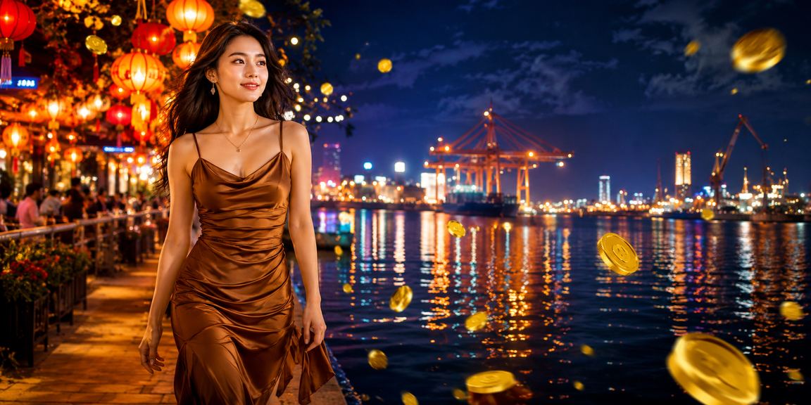 Người dùng tại Hải Phòng trải nghiệm trò chơi jackpot trực tuyến trên điện thoại tại quán cà phê buổi tối